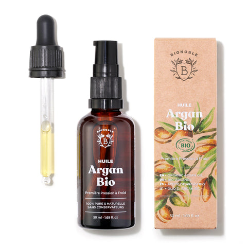 Organic Argan Oil - 100% Pure, Natural & Cold Pressed -50ml