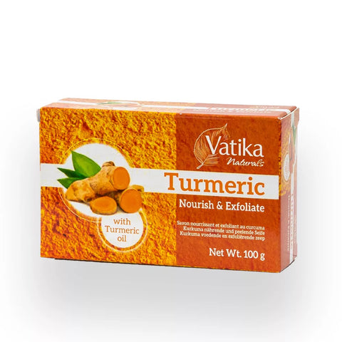 DABUR VATIKA DERMOVIVA TURMERIC SOAP 115 G.