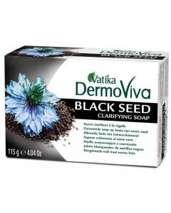 DABUR VATIKA DERMOVIVA BLACK SEED SOAP 115 G.