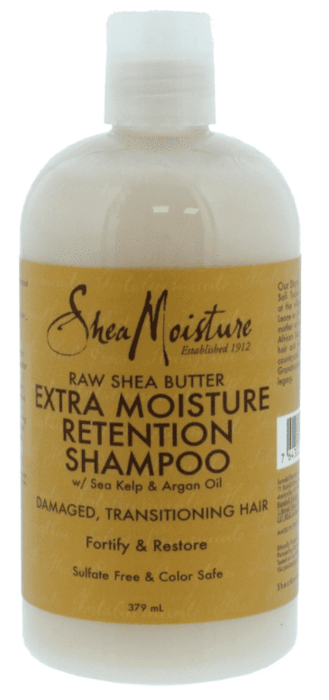 Shea Moisture Raw Shea Shampoo with Argan Oil Extra Moisture 13oz